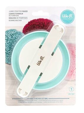 WE R Memory Keepers Jumbo Pom Pom Maker (NWT)